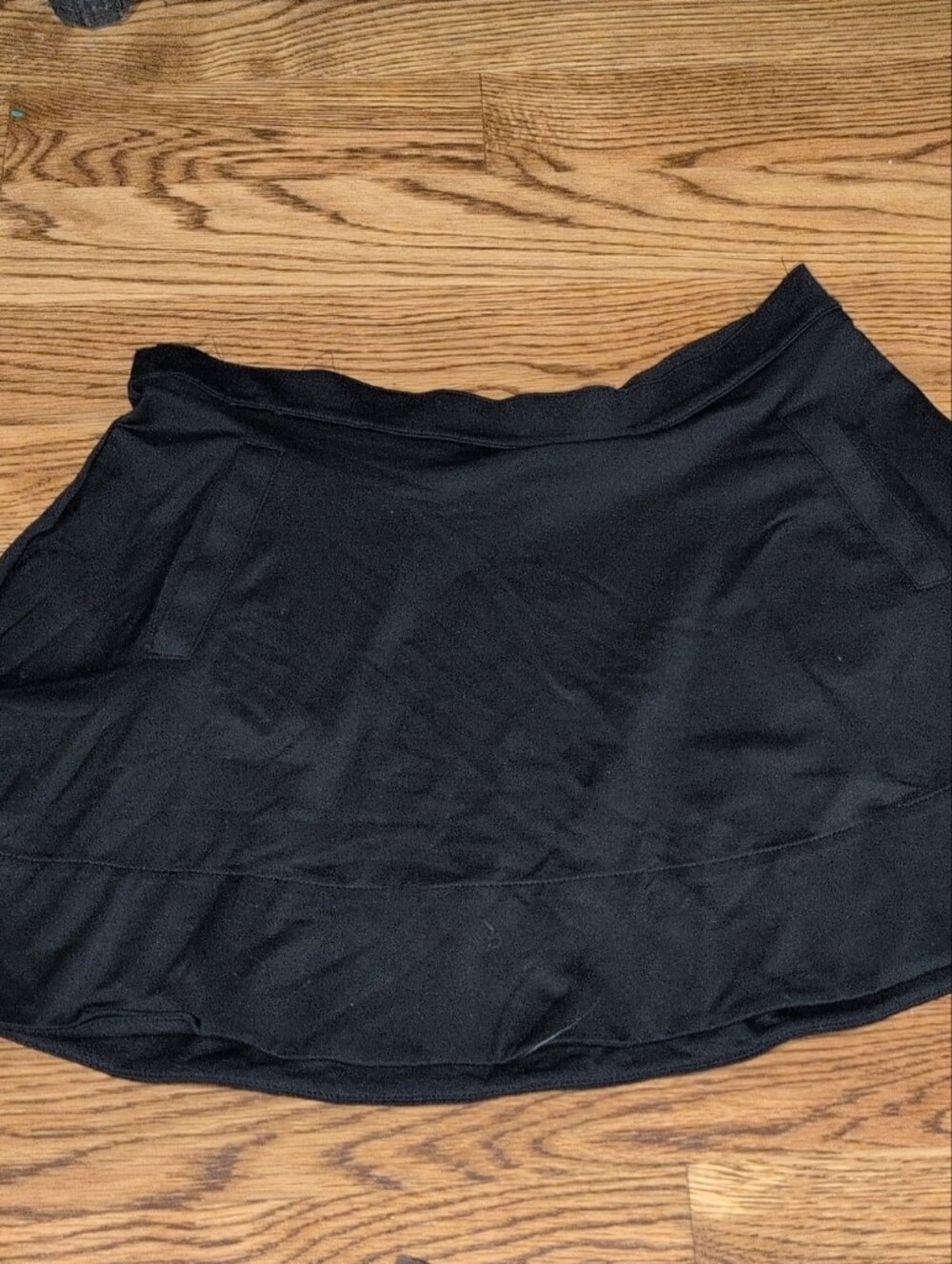 Women's Black Circle Skater Skirt - Classic Flare